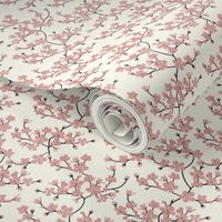 Arboretum- Cherry Blossom- Misty Rose Pink- Small Scale