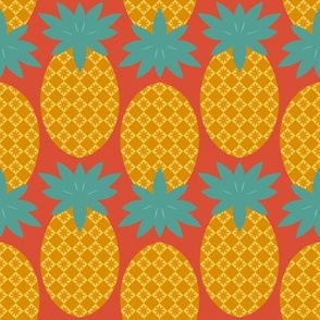 Pineapples - Red