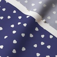 Heart Petal Confetti - Royal Blue Purple