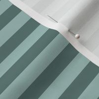 Horizontal Stripes forest green and serenity blue