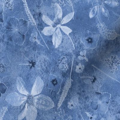 Faded Farmhouse Blue Clematis