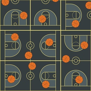 (L)Basketball Courts, Slate