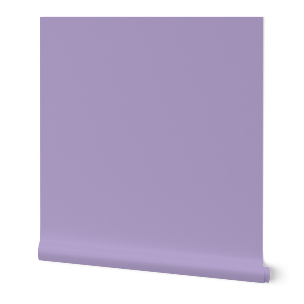 Purple Pastel Solid Color  / baby girl nursery in plain colour, soft light lilac