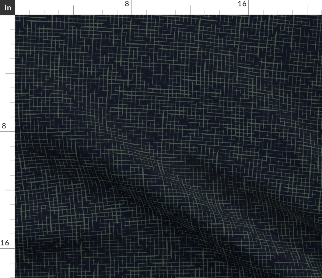 Dark Blue and Green Woven Texture, Green Textured Weave, Blue Hessian Weave Textured Background, Organic Look Woven Pattern, Hessian Cloth Linen Look
