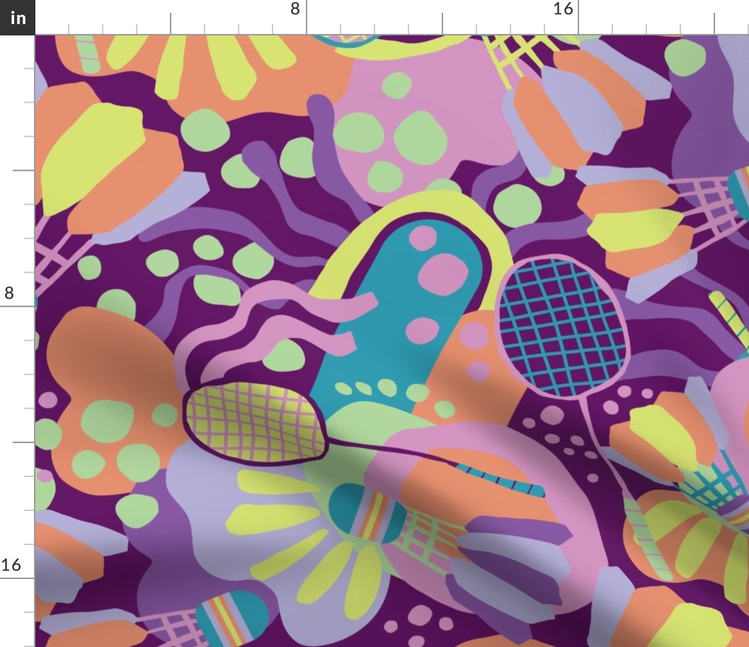 Badminton - Large - Purple
