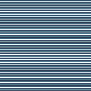 mini blue stripe / A