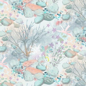 Forest Biome in Pastel Hues