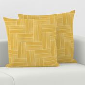 Double block herringbone pattern tiles lemon