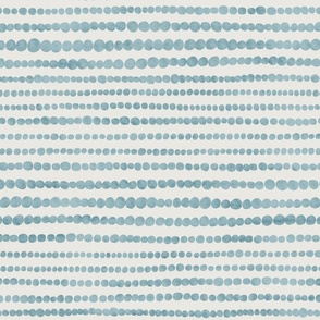 dots stripes v1 - horizontal - aqua blue