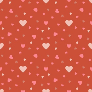 Valentine sweet hearts pattern