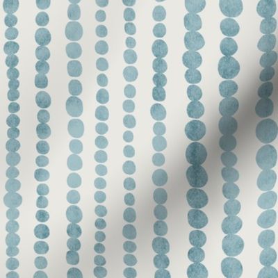 dots stripes v1 - vertical - aqua blue
