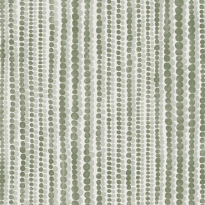 dots stripes v2 - vertical - olive green