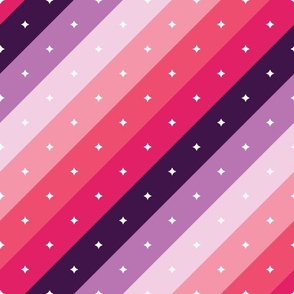 medium twinkle stripe / B