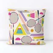 Badminton - Retro - Court Sports ©designsbyroochita