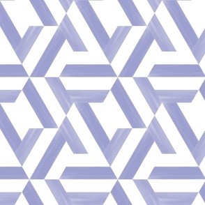 Playful Hexagon Lilac Tiles Combo 2