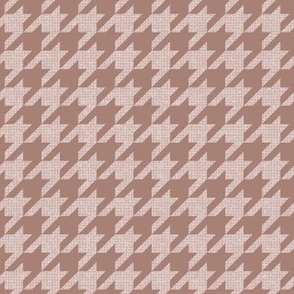 Houndstooth - Frosted Berry with Breathless Textured