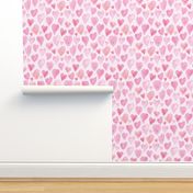 Cute pink hearts (Medium Scale)