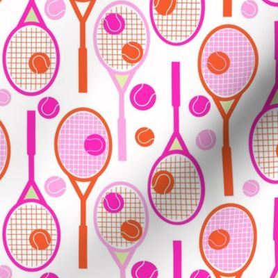 Tennis Anyone?_Pink and Orange