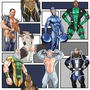 RobskiArt Comic Heroes - Modern