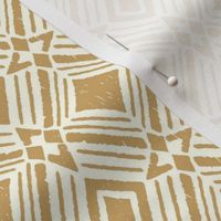 Diamond Ikat-Gold