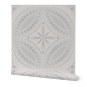 Moroccan Tiles (Pale Cool Gray)