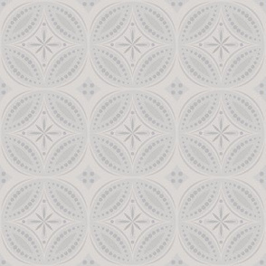Moroccan Tiles (Pale Cool Gray)