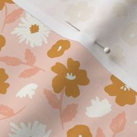 Daisy Ditsy Peach Pink