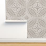 Moroccan Tiles (Pale Warm Gray)