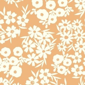 Floral Fields Ditsy-Gold Large