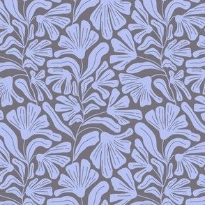 Retro Whimsy Daisy in periwinkle blue