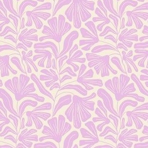 Retro Whimsy Daisy in lilac purple