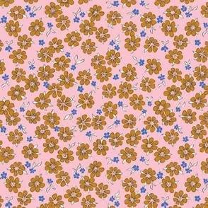 Dorthea Floral light pink MEDIUM 6x6 inch