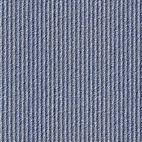 Rough Corduroy Stripes in Rich Blue Small