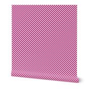 MAGENTA BIAS STRIPE MEDIUM