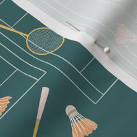 Court Game Badminton