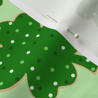 St Patricks Day Lucky Cookies Green BG - Large Scale