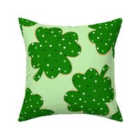 St Patricks Day Lucky Cookies Green BG - XL Scale