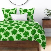 St Patricks Day Lucky Cookies Green BG - XL Scale