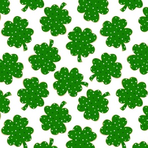 St Patricks Day Lucky Cookies White BG - Large Scale