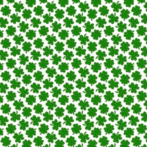 St Patricks Day Shamrock and Lucky Cookies White BG - XS Scale