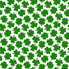 St Patricks Day Shamrock and Lucky Cookies White BG - Small Scale