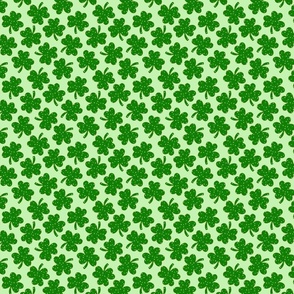 St Patricks Day Shamrock Cookies Green BG- XS Scale