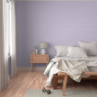 Purple and white Pastel Stripes Small half inch horizontal lines / pale light lilac lavender for baby girl nursery