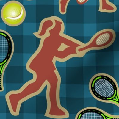 (Large)Tennis Retro