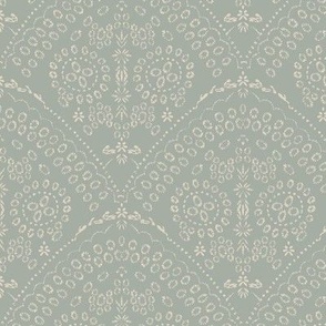 Lace light green