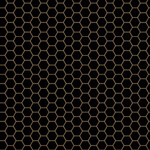 honeycomb - black