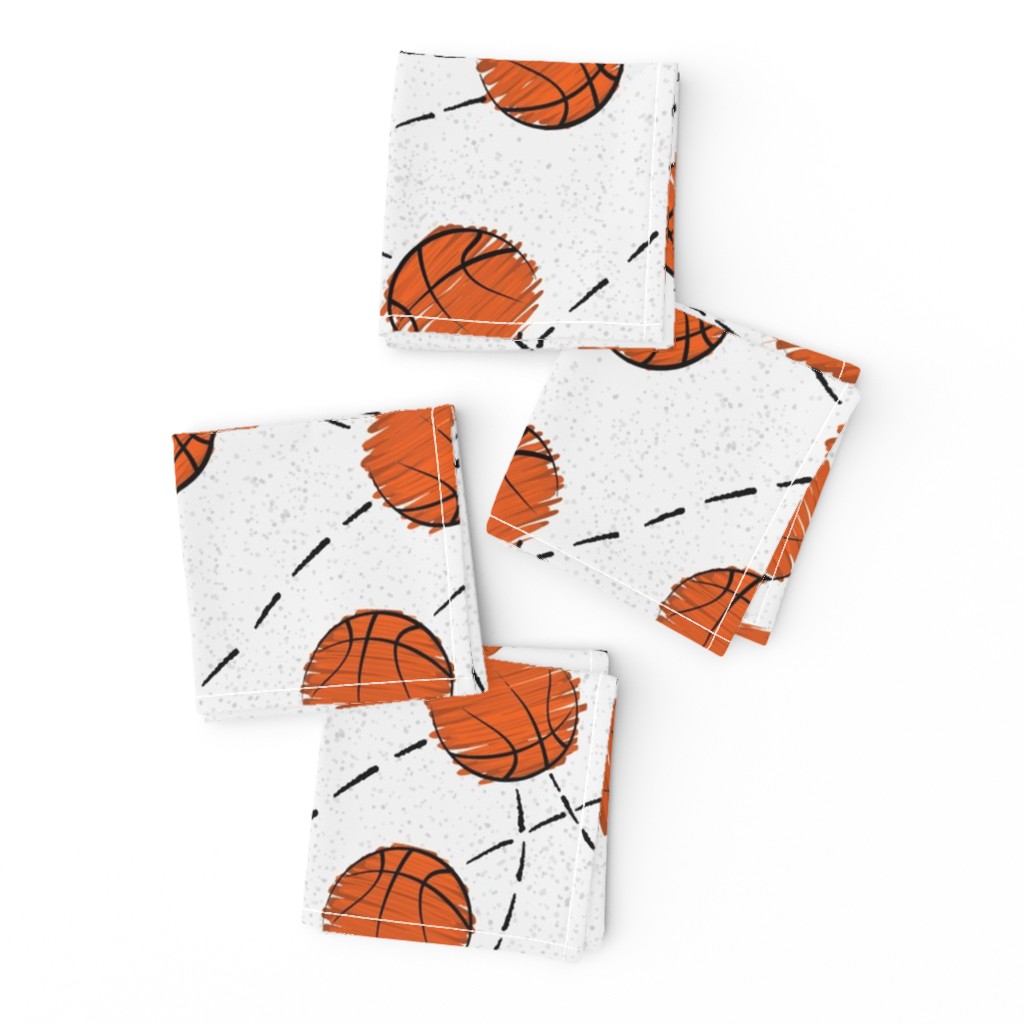 Basketball Abstract Modern Minimalism Court Sport