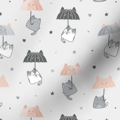 Cats and Umbrellas