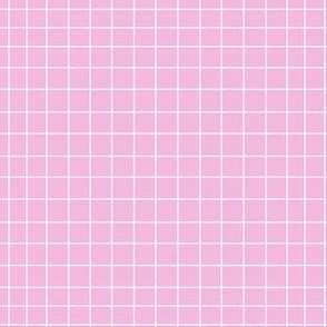 Handdrawn lines/checks pattern on light pink blender filler