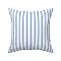 Light Baby Blue Classic  Thick Stripes (Pressed Floral Collection)